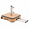 Doppler Sokel s kolieskami ALU WOOD TROLLEY 50 kg