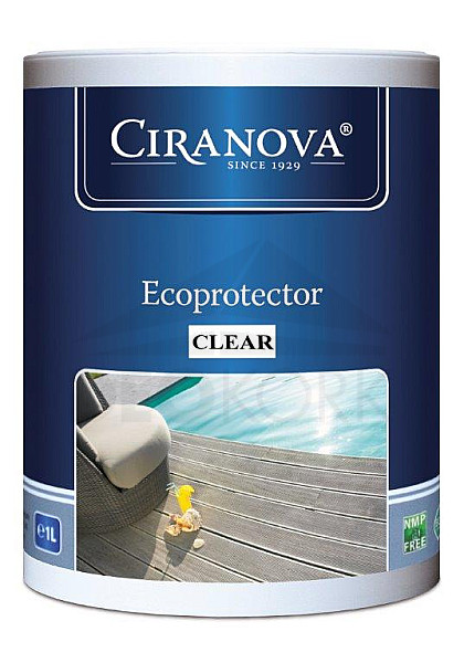 Ochranný prostriedok Ciranova - ECOPROTECTOR CLEAR teakový olej 1 l