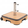 Doppler Sokel s kolieskami ALU WOOD TROLLEY 50 kg